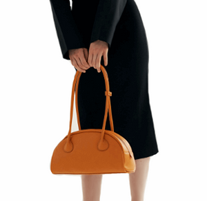 All-match Semi-circular Fashion Large-capacity Shoulder Handbag - BELLADONNA