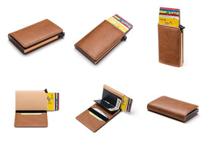 Hand Lever Automatic Six Card Holder in Lovely Colours