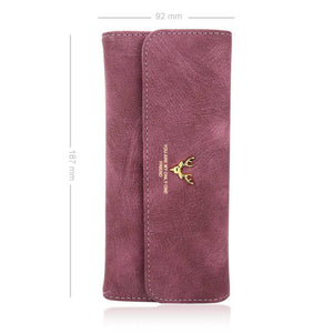 Women's Keepsake Customized Photo Purse Wallet in Raspberry Pink