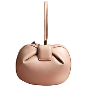 TOP Fashion Genuine Leather Niche Designer Handbag Small and Large Size in Wonderful Colours - BELLADONNA