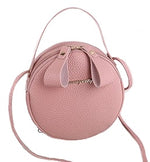 Women's Circular Design Crossbody Messenger Bag in Assorted Colours - BELLADONNA