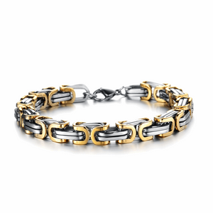 Men's Byzantine Bracelet in Five Colour Variations - BELLADONNA