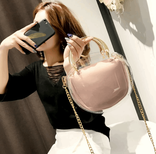 Latest Fashion Trend Transparent Handbag in Various Colours - BELLADONNA