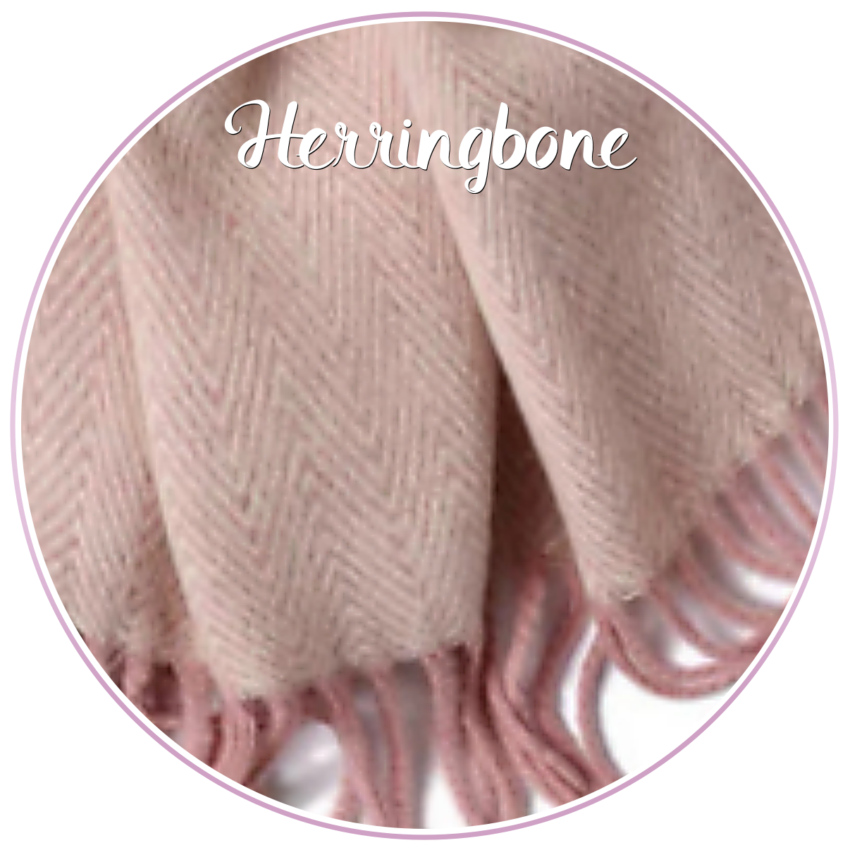 Two Styles Duo Tone Herringbone or Plaid Fashion Wool Winter Scarf or Shawl - BELLADONNA