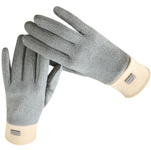 Women's Winter New Dralon Fleece-lined Touch Screen Gloves in Six Beautiful Colours - BELLADONNA