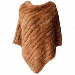 Handmade Women's Faux Fur Triangle Scarf Shoulder Hug in Assorted Colours - BELLADONNA