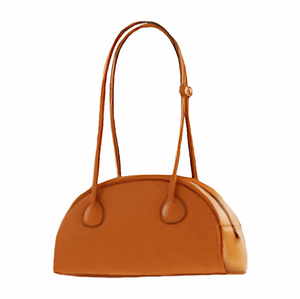 All-match Semi-circular Fashion Large-capacity Shoulder Handbag - BELLADONNA