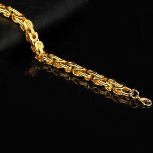 Men's Byzantine Bracelet in Five Colour Variations - BELLADONNA