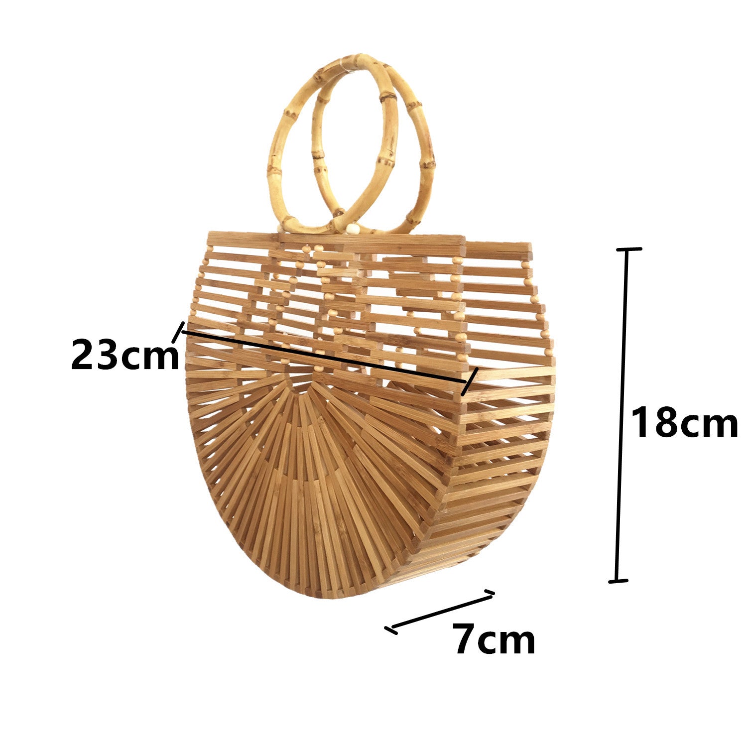Popular Bamboo Beach Bag for the Holidays - BELLADONNA
