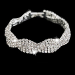 Crystals, Diamanté Bridal, Evening Wear Bracelet - BELLADONNA