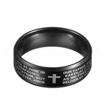 Men's Faith Prayer Ring - BELLADONNA