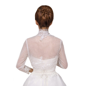 White Lace Bridal Bolero - BELLADONNA