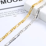S925 Sterling Silver Bracelet Chain with Attractive Links - BELLADONNA