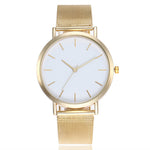 Women's Quartz Watch with Stainless Steel Band in Gold, Rose Gold, Silver and Black - BELLADONNA