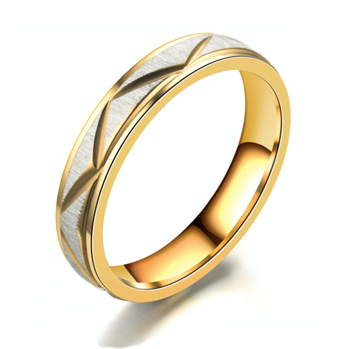 Premium Photo | Luxurious 24k gold ring with a unique design