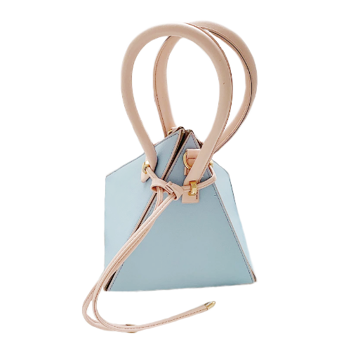 On Flique Trendy Triangle Handbag in 4 Colours - BELLADONNA